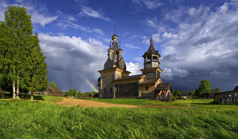 кимжа, архангельская область В Кимже после грозы фото превью
