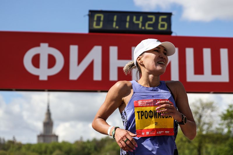 бег, легкая атлетика Финиш фото превью