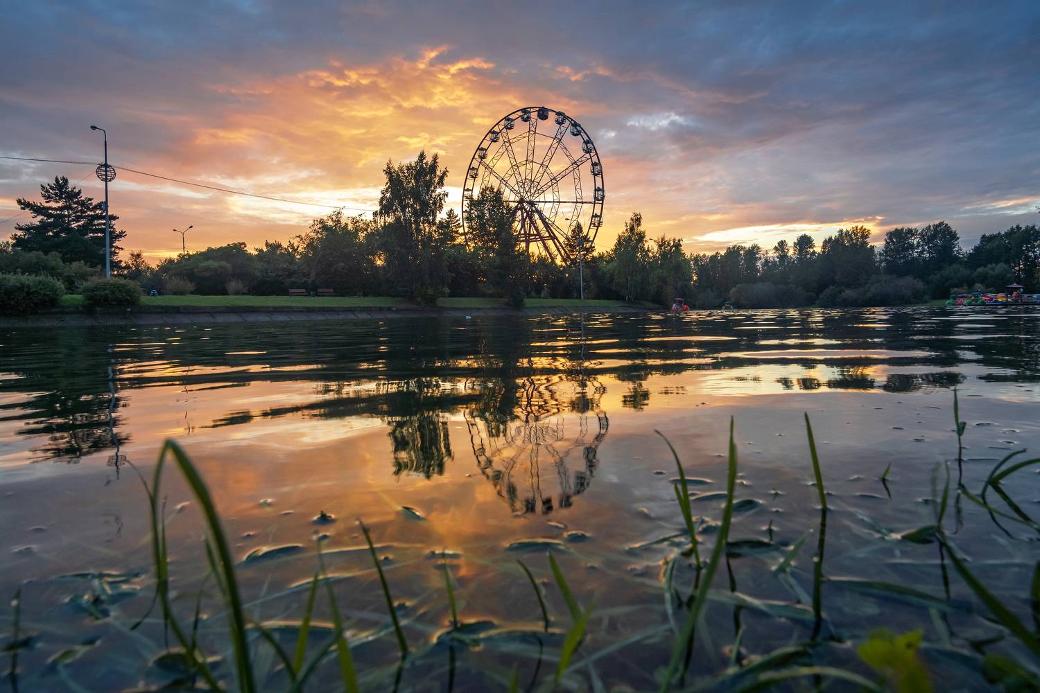иркутск, ангара, закат, Тильпунов Михаил