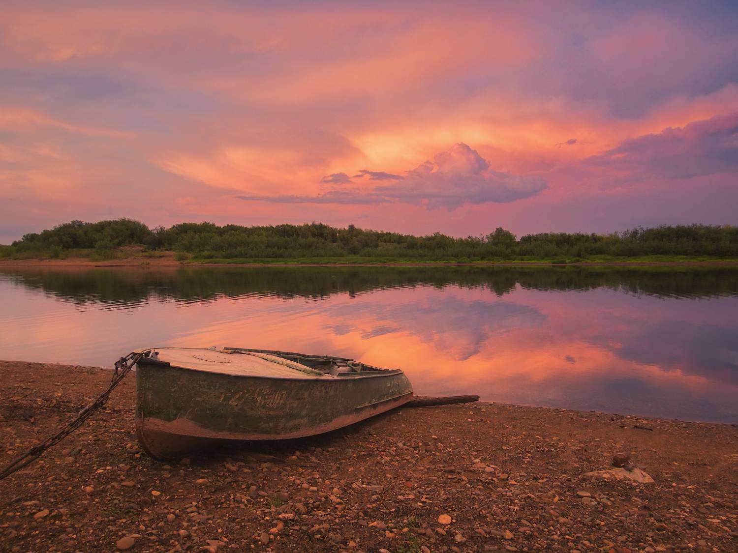печора, коми, вечер, Игорь Подобаев