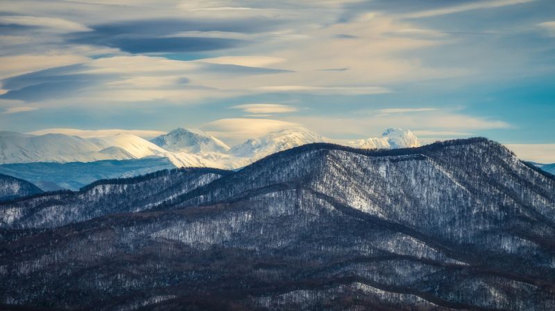 Зимний пейзаж.  фото превью