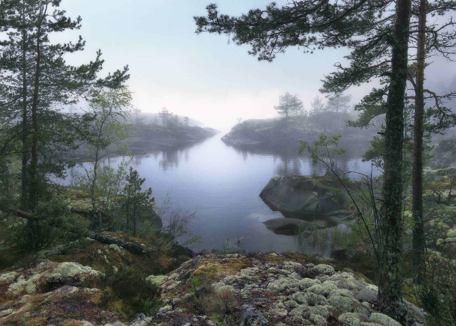 ладожские шхеры, ладога, карелия, Галина Хвостенко