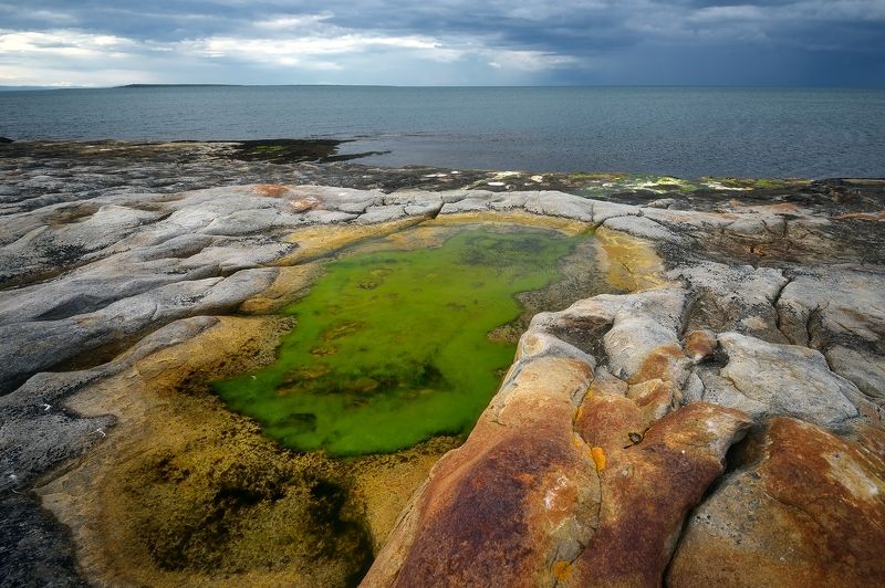 природа, пейзаж, север, море, баренцево море полуостров Средний фото превью