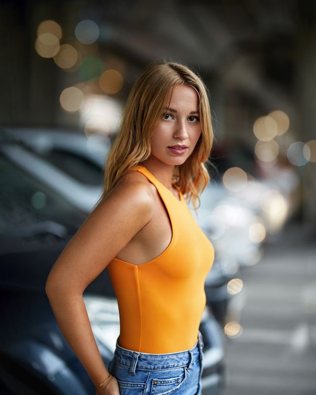 street portrait mood Caroline фото превью