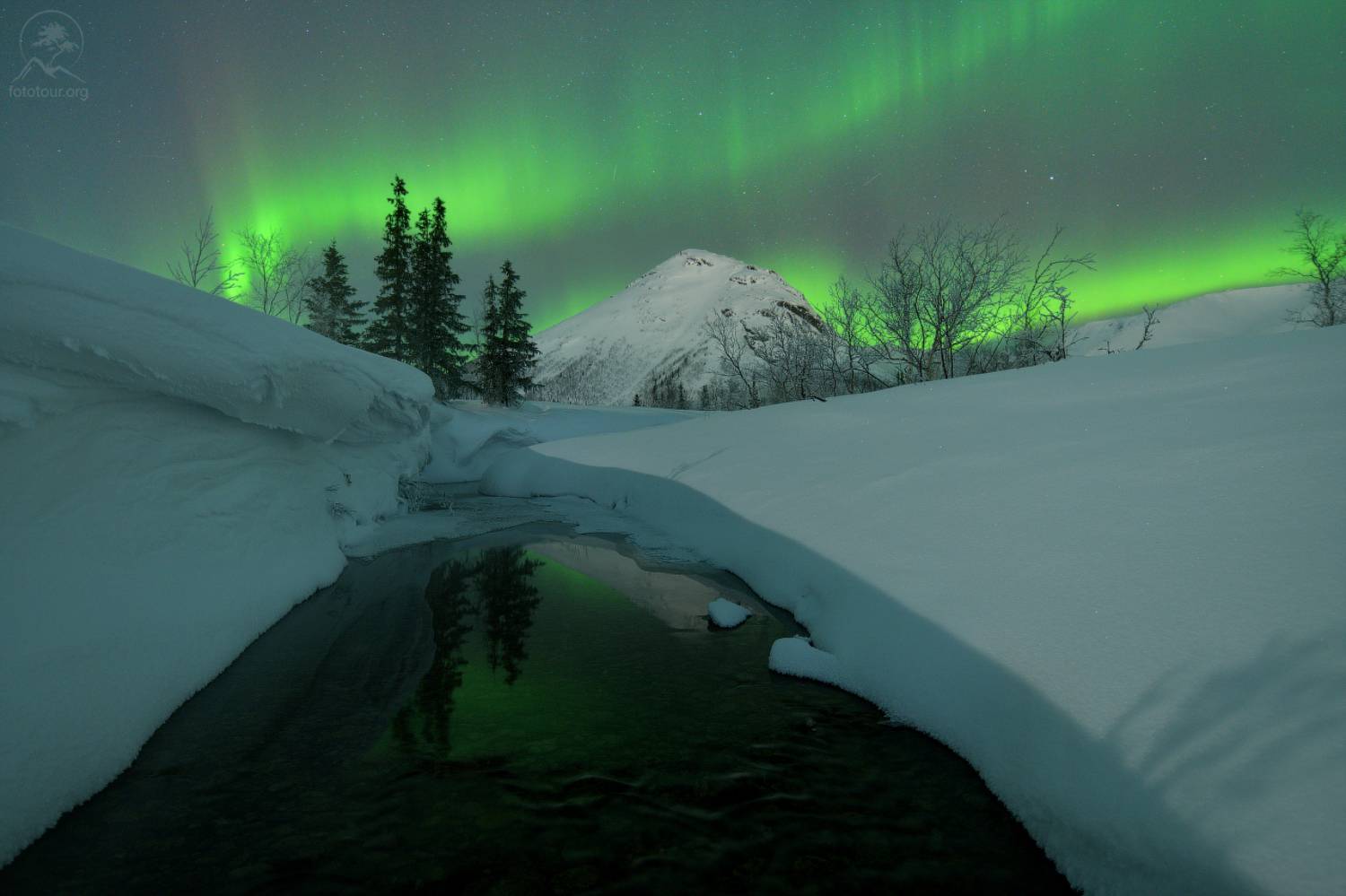 вудъявр, кольский, кировск, хибины, зима, фототур на кольский, мурманская область, речки, зимний кольский, Гордиенко Анатолий
