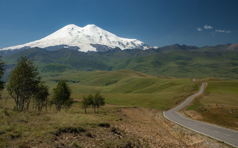 Дорога к Эльбрусу фото превью