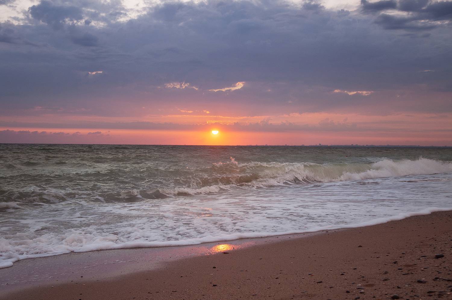 черное море, крым, евпатория, лето, закат, море, Чавыкина Анастасия