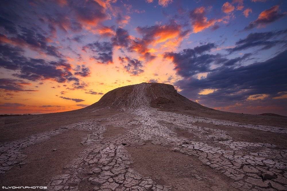 Гобустан, Вулкан, Азербайджан, Lyokin