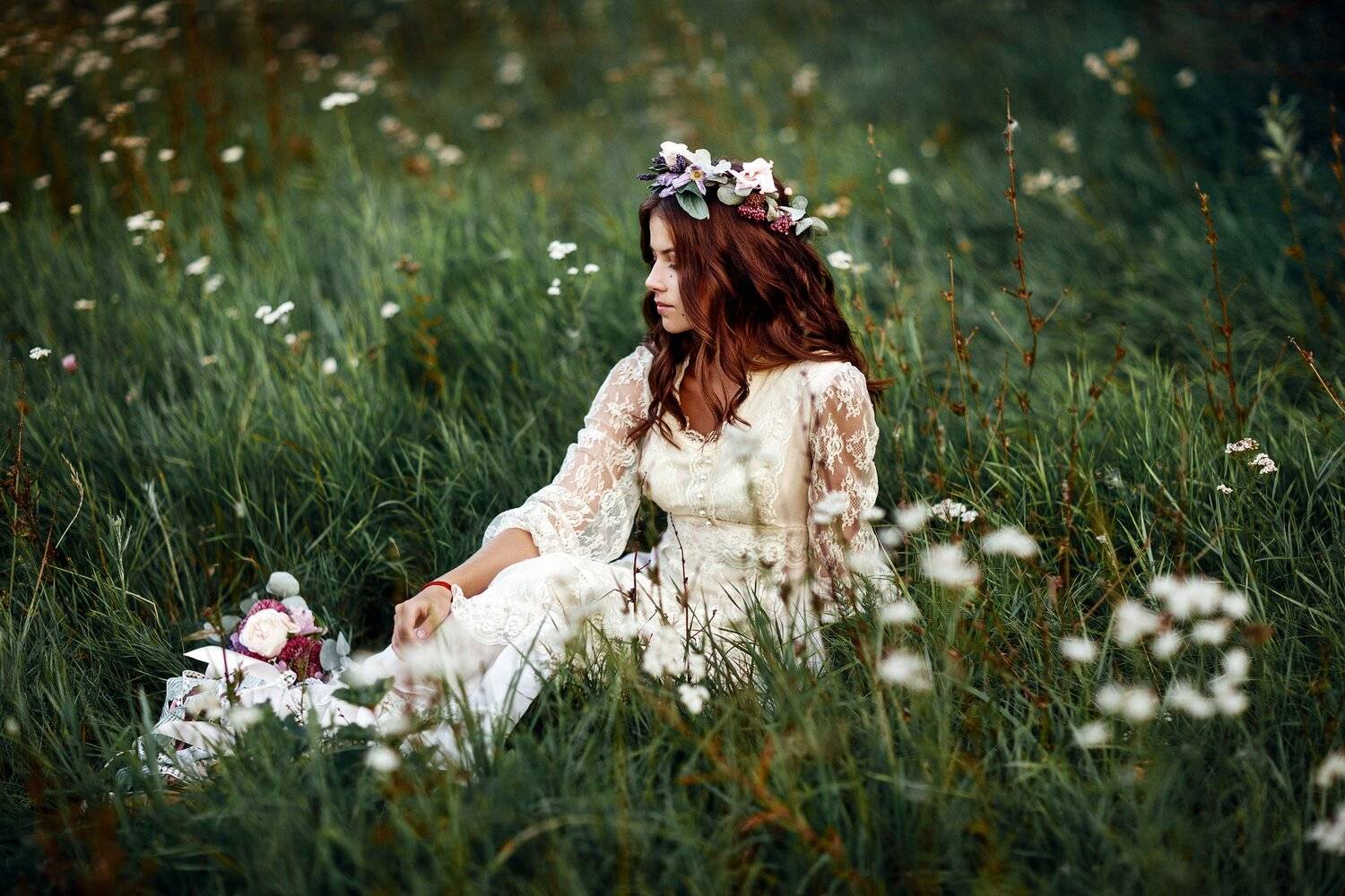 портрет; свадебное, Василий Андреев