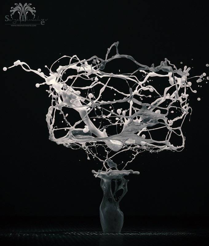 Арт, Вода, Всплеск, Капли, Макро, Паутина, Сергей Толмачев