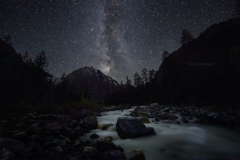 altai, altay, forest, milky way, mountains, nature, night, rocks, russia, siberia, stars, summer, taiga, travel, valley, алтай, горы, звезды, лес, млечный путь, ночь, природа, россия, ручей, сибирь, тайга, туризм Алтайская ночь фото превью