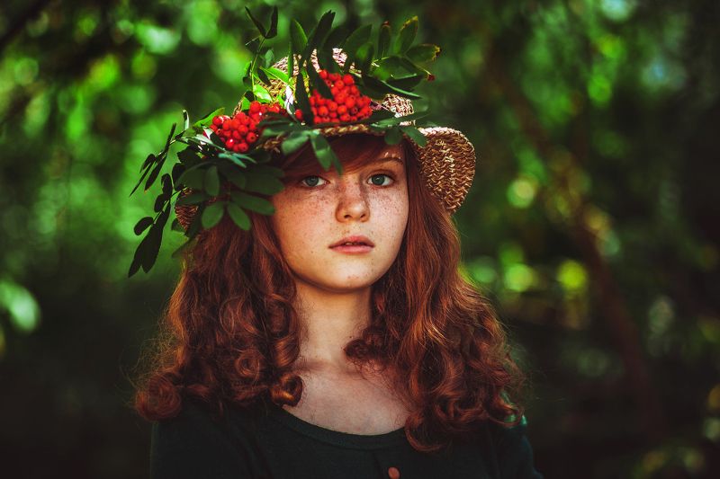 веснушки, рыжая Веснушки фото превью