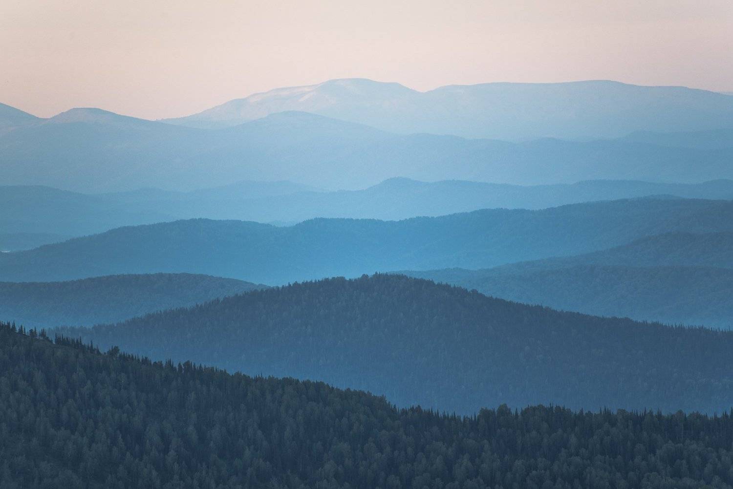 пейзаж,утро,рассвет,горы,природа,тайга, Дмитрий Старостенков