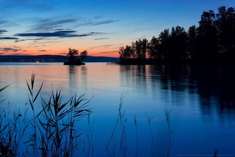 таватуй, закат, озеро Закат на Таватуе фото превью