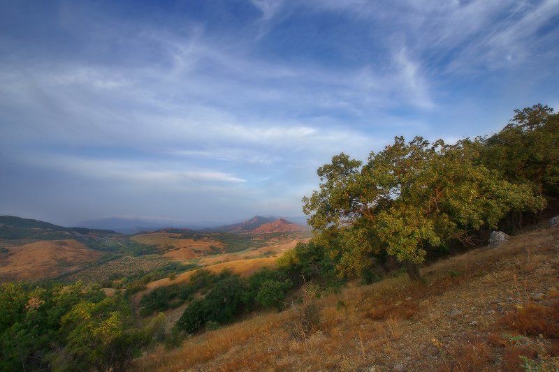 Утро в окрестностях Коктебеля фото превью