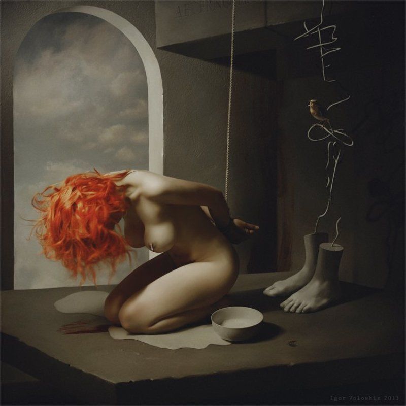 igor voloshin, voloshin, painting, surrealism, computer art, photography, art  фото превью