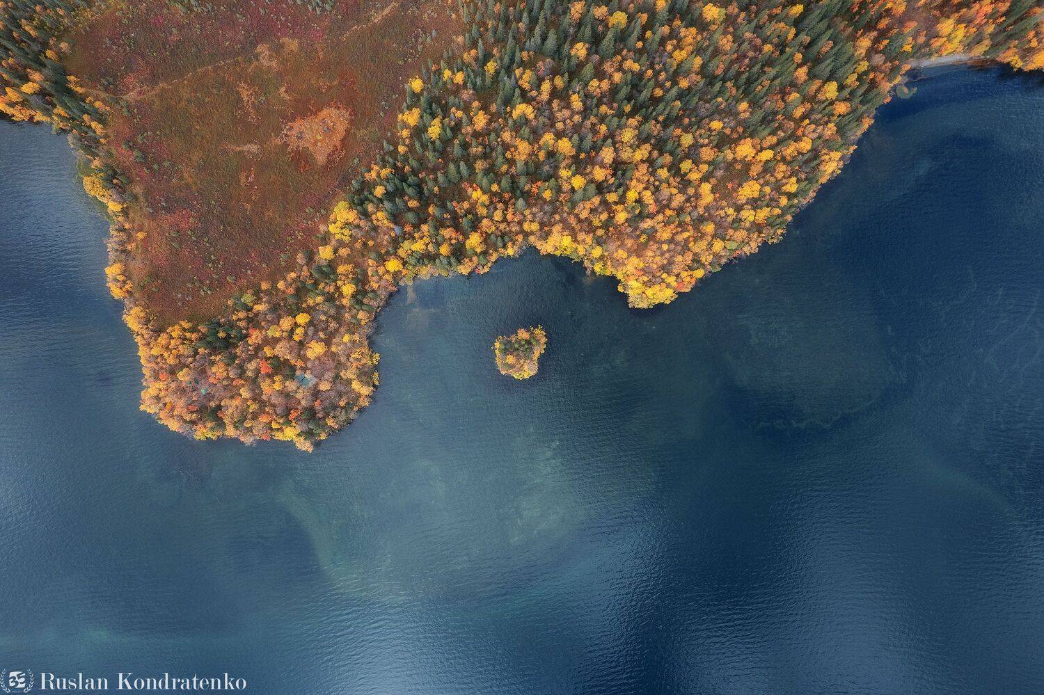 ловозерские тундры, сейдозеро, кольский полуостров, эльморайок, перевал, перевал эльморайок, горы, долина, осень, аэрофото, аэрофотография, Кондратенко Руслан