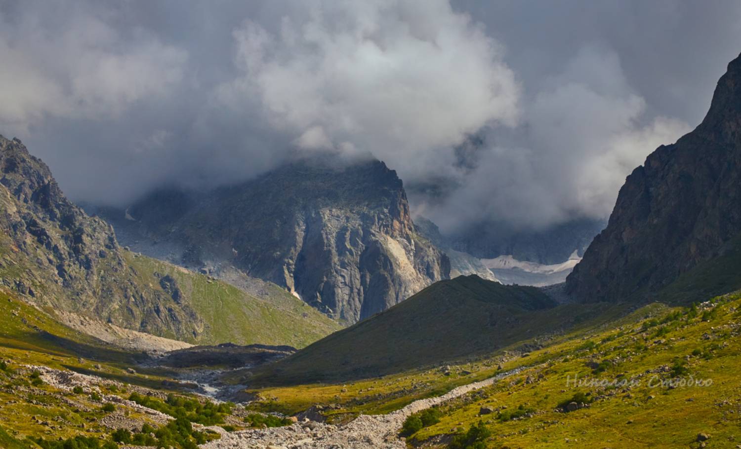 кавказ горы, Николай Стюбко