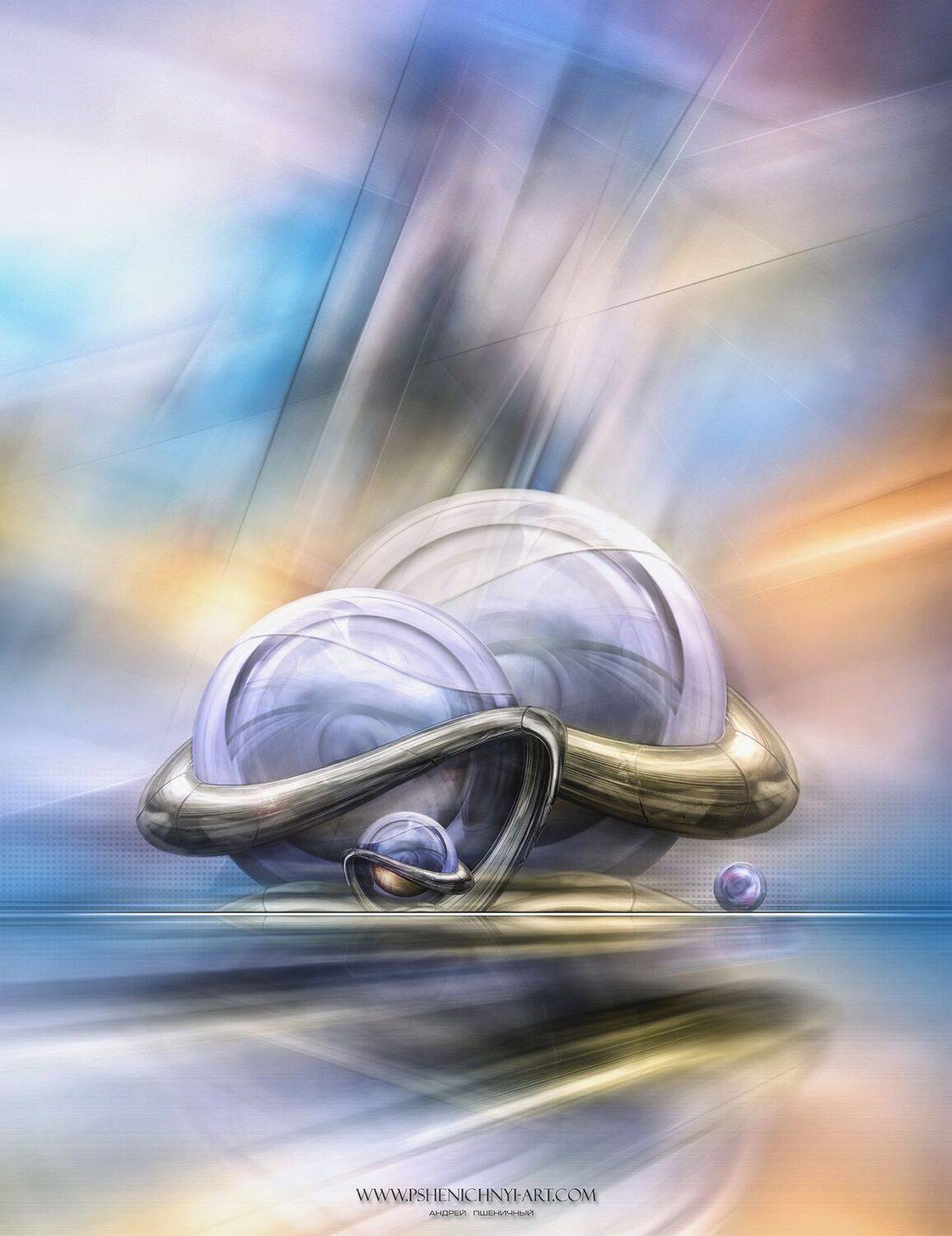 фантастика, пространство, иллюзия,концепция, сфера, материя, модуль, архитектура,система, Пшеничный Андрей