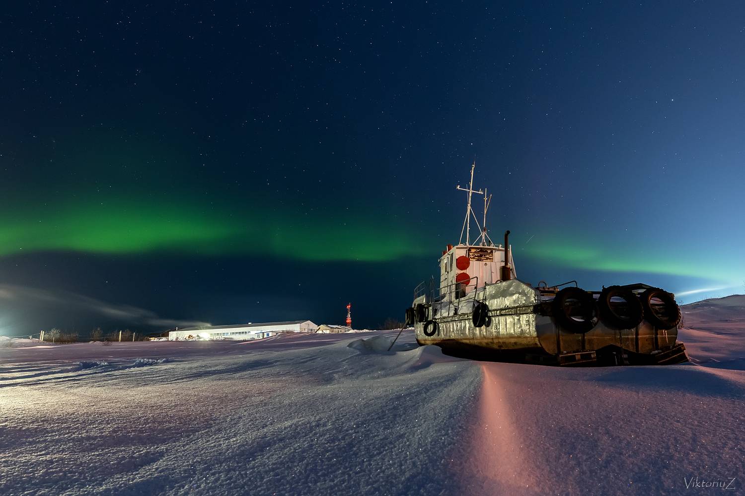 северное сияние, полярное сияние, заполярье, aurora borealis, polar lights, Куликов Виктор