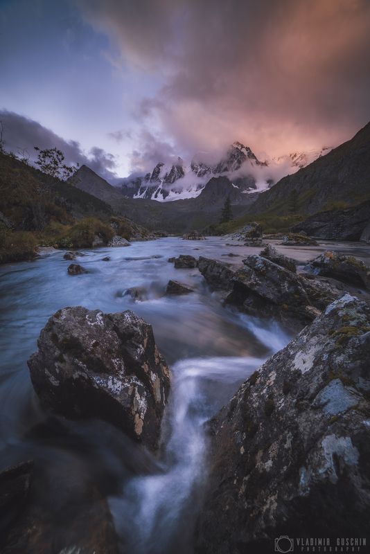 алтай, горный алтай, шавла, шавлинское озеро Шавлинский закат фото превью