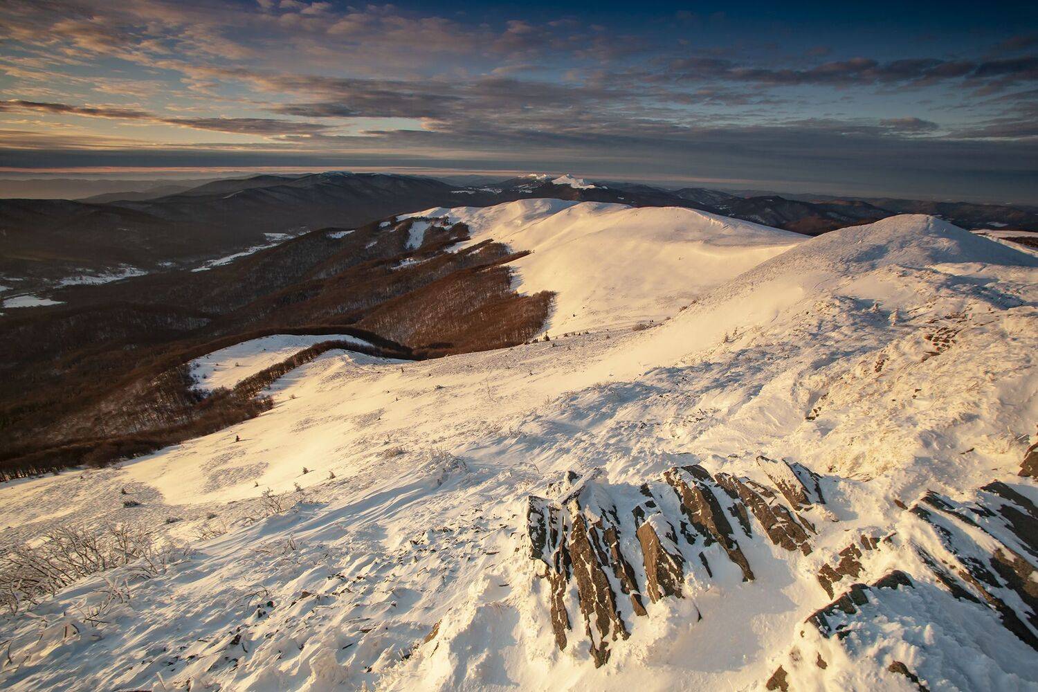 tarnica, bieszczady, mountains, poland, winter, Gregor