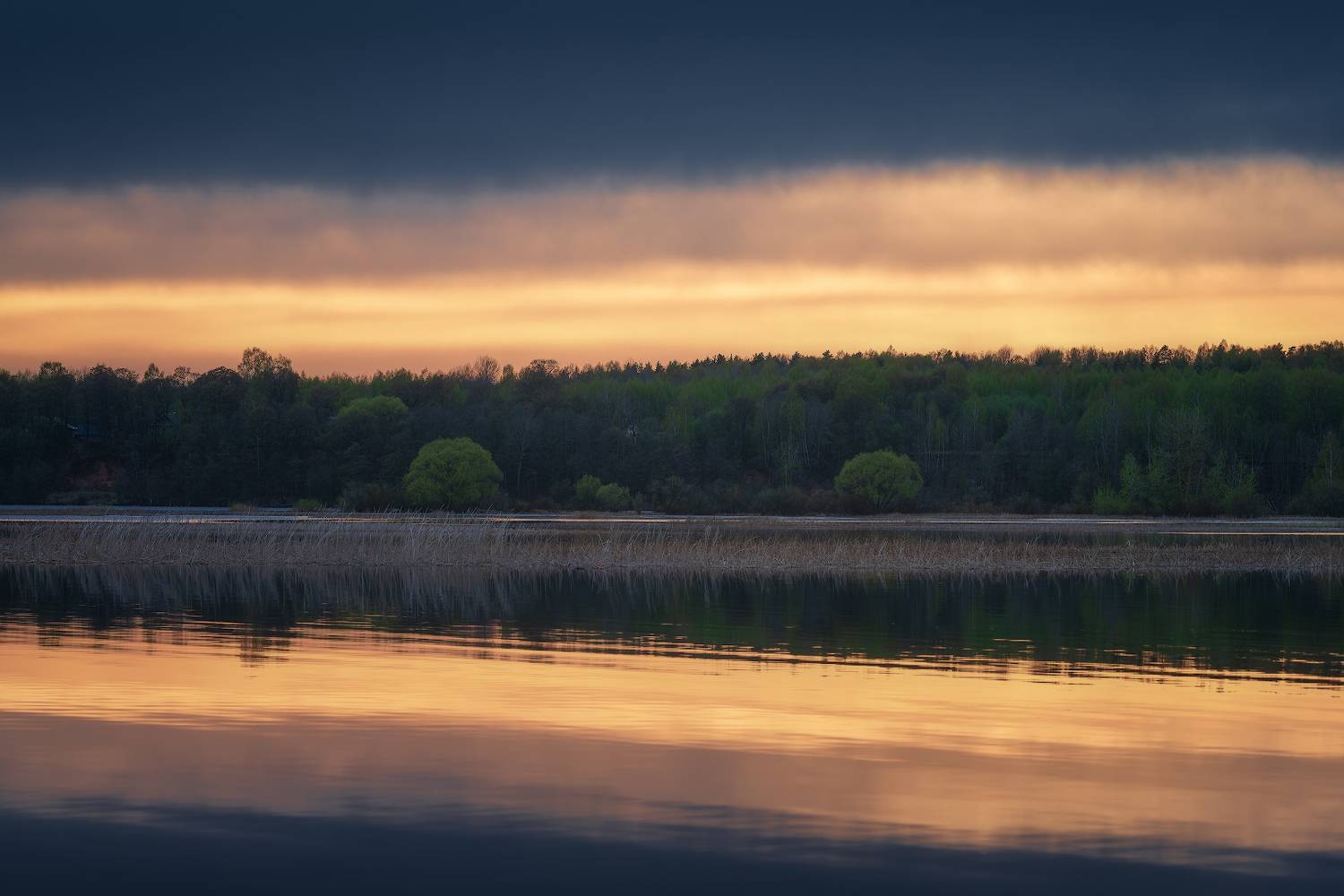 волга, ярослаская область, закат, Левыкин Виталий