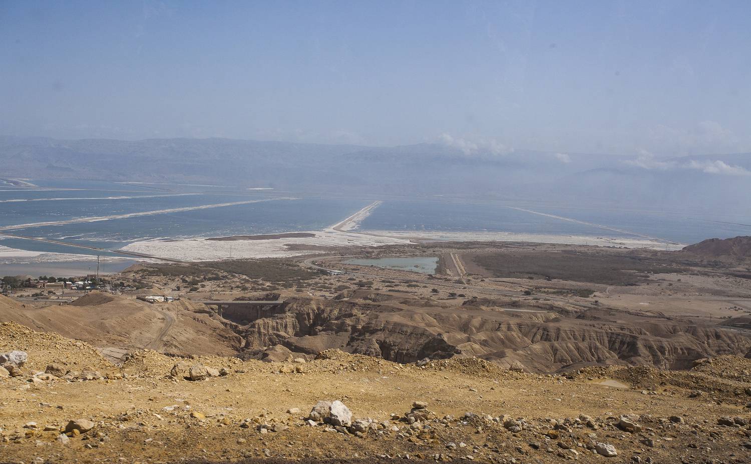 пустыня, море, дымка, Широких Александр