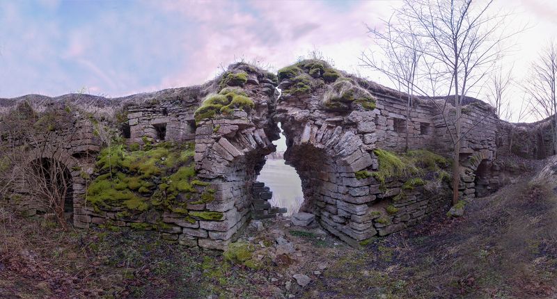 ивангородская крепость батарея капонир В старой крепости. фото превью