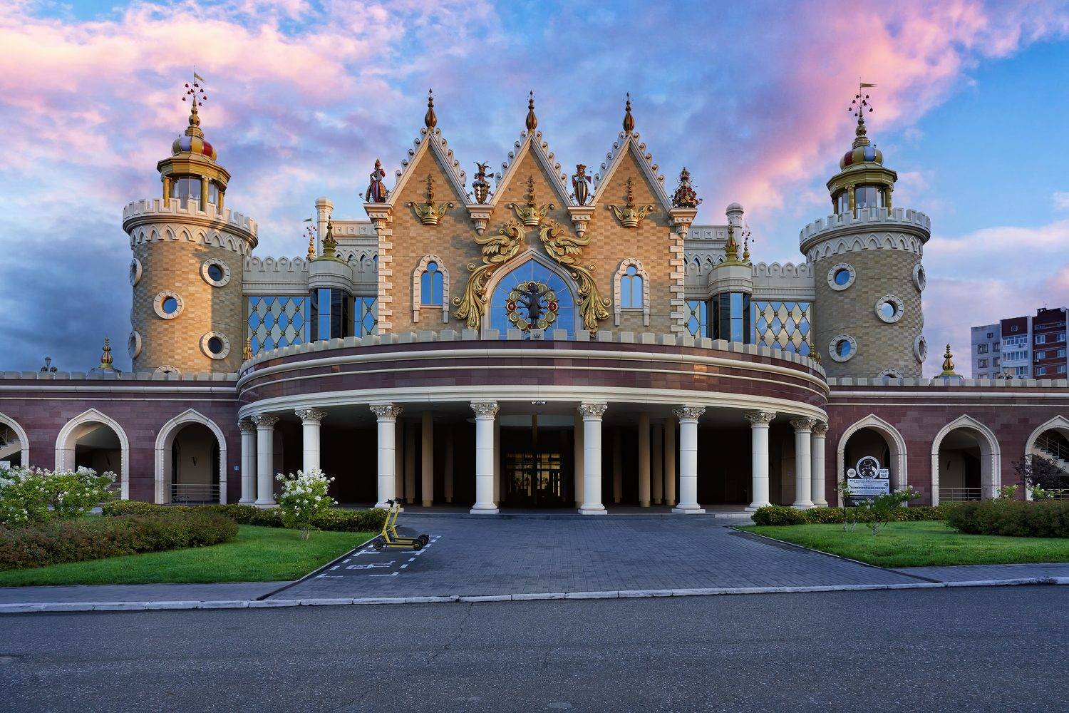 город, архитектура, казань, утро, здание, памятник, театр, Михаил Кудрявцев