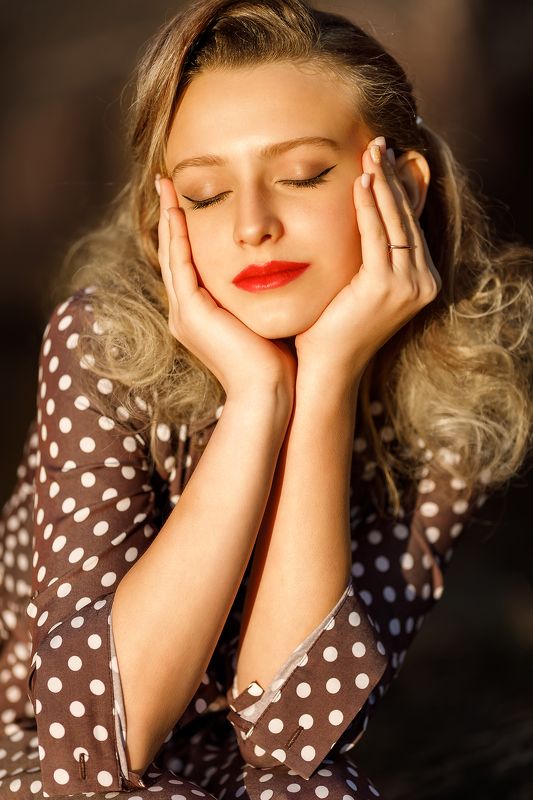 portrait, woman, canon, девушка, портрет, женский портрет, художественная фотография  фото превью