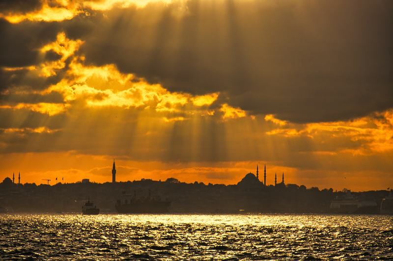 sunset, silhouette, turkey, istanbul, mosque, background, sunrise, architecture, trust, holiday, orange, black, islam, isolated, color, islamic, tourism, muslim, asian, religion Silhouette of mosque at sunset in Istanbul фото превью