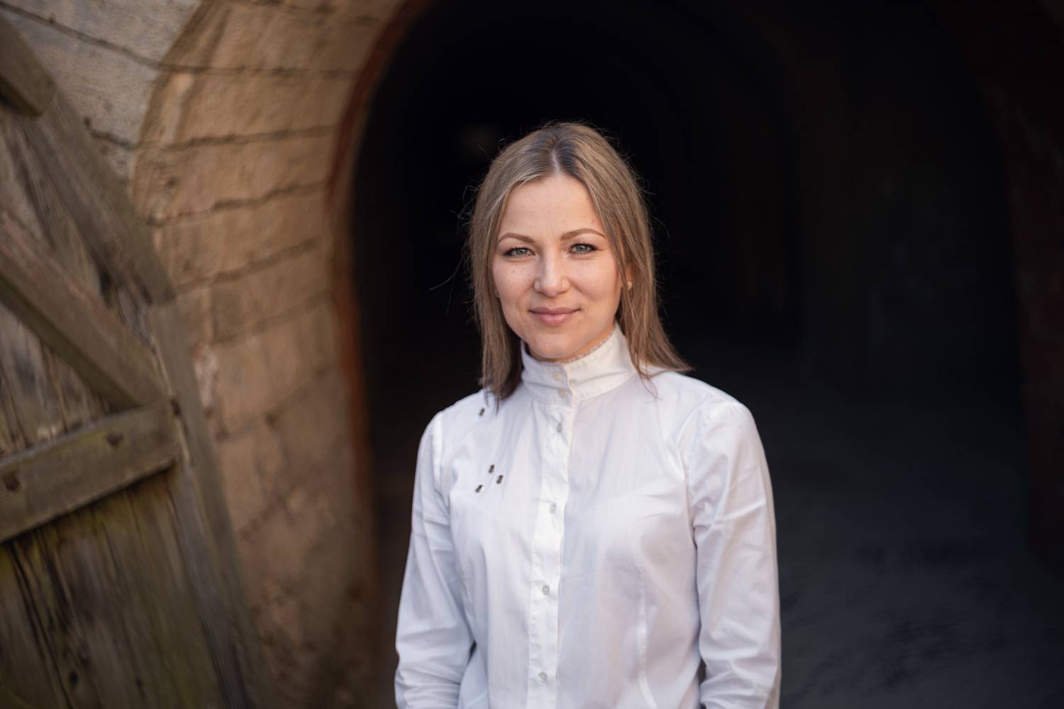 лето, девушка, экскурсовод, история, крепость, возрождение, керчь, крым, россия, Щербак Анатолий