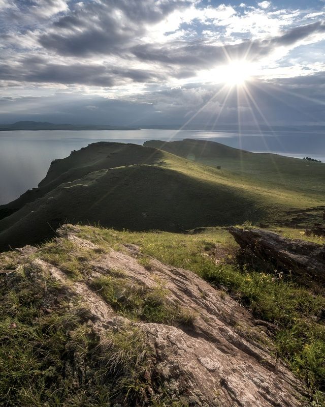 Красочные берега…  Colorful shores... фото превью