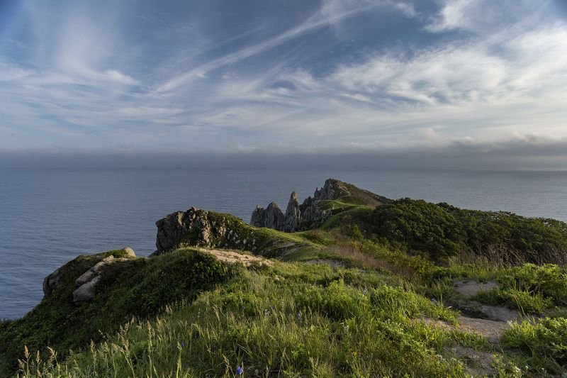 Море, мыс, приморье  фото превью