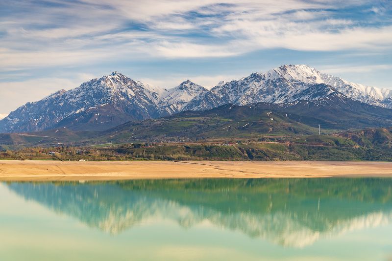 узбекистан, чимган, uzbekistan, chimgan, чарвакское водохранилище  фото превью