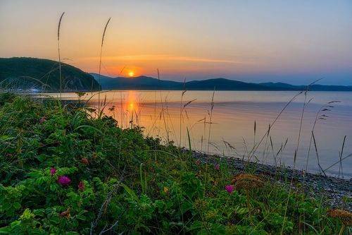 Закат над Южной