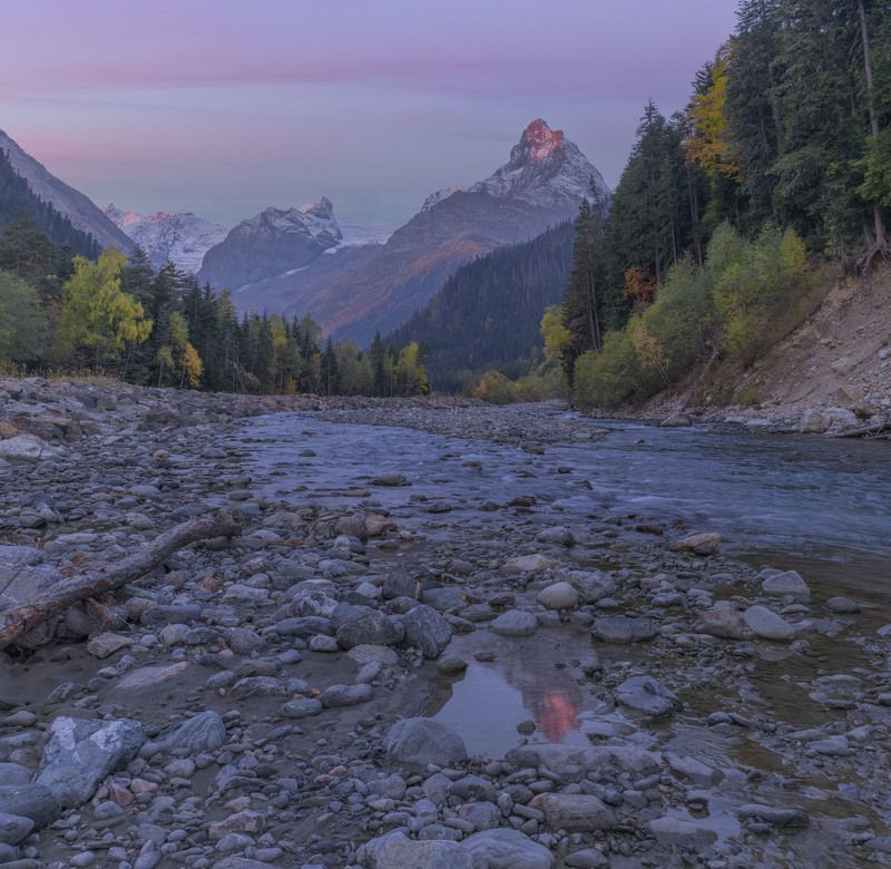 Вершина Белакая. Домбай. фото превью