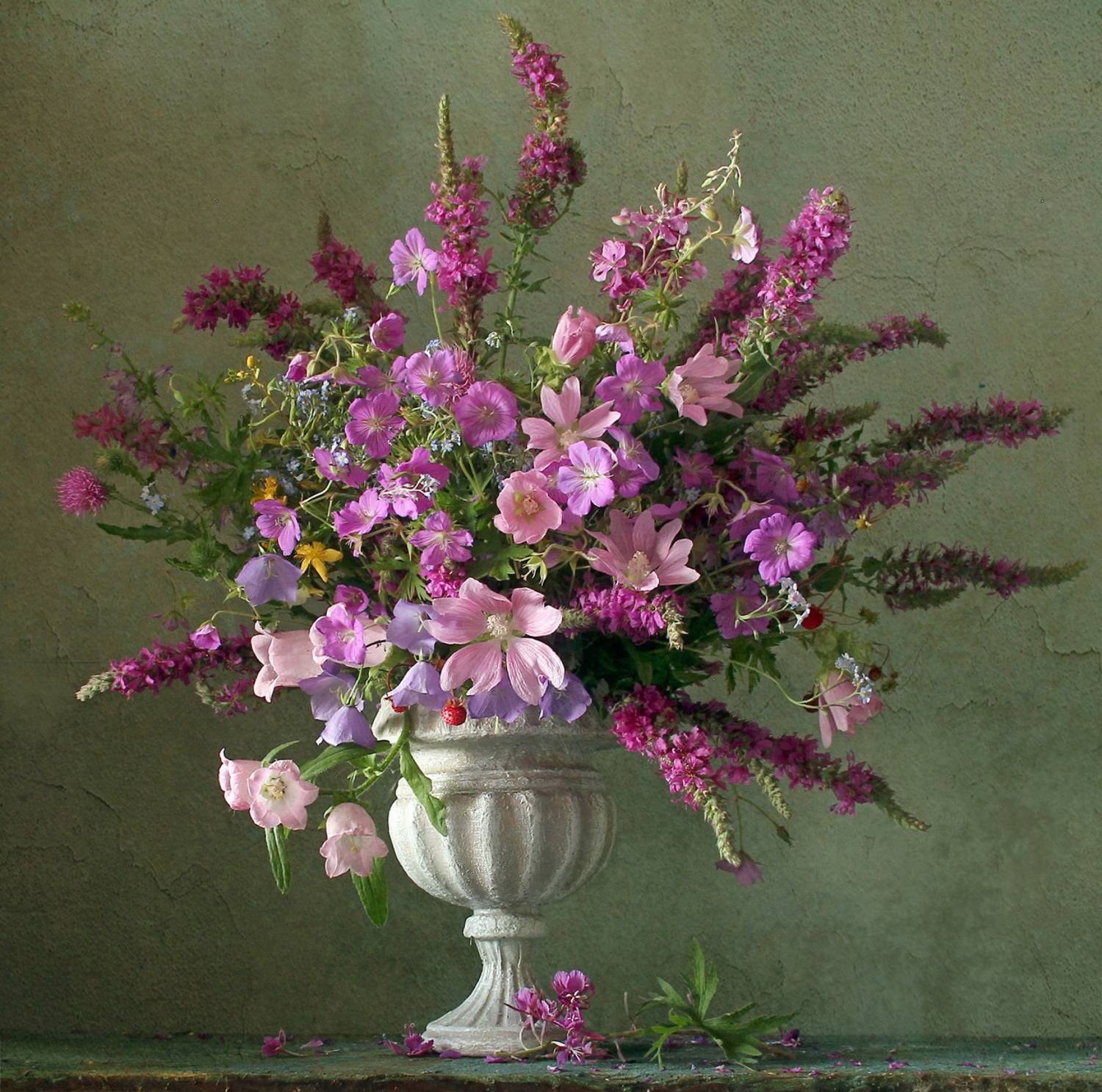 натюрморт, цветы, полевые цветы, лето, марина филатова, Марина Филатова