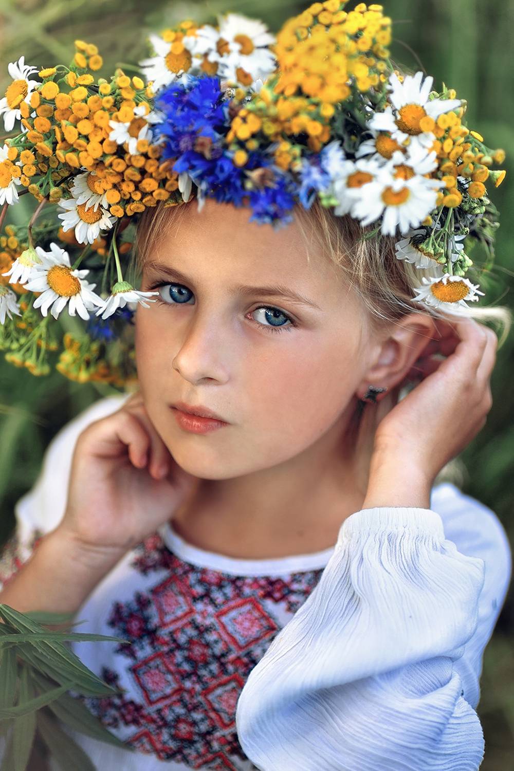 беларусь,полевые цветы,девочка ,венок из ромашек,белоруска,ирина горюкина, ГОРЮКИНА ИРИНА