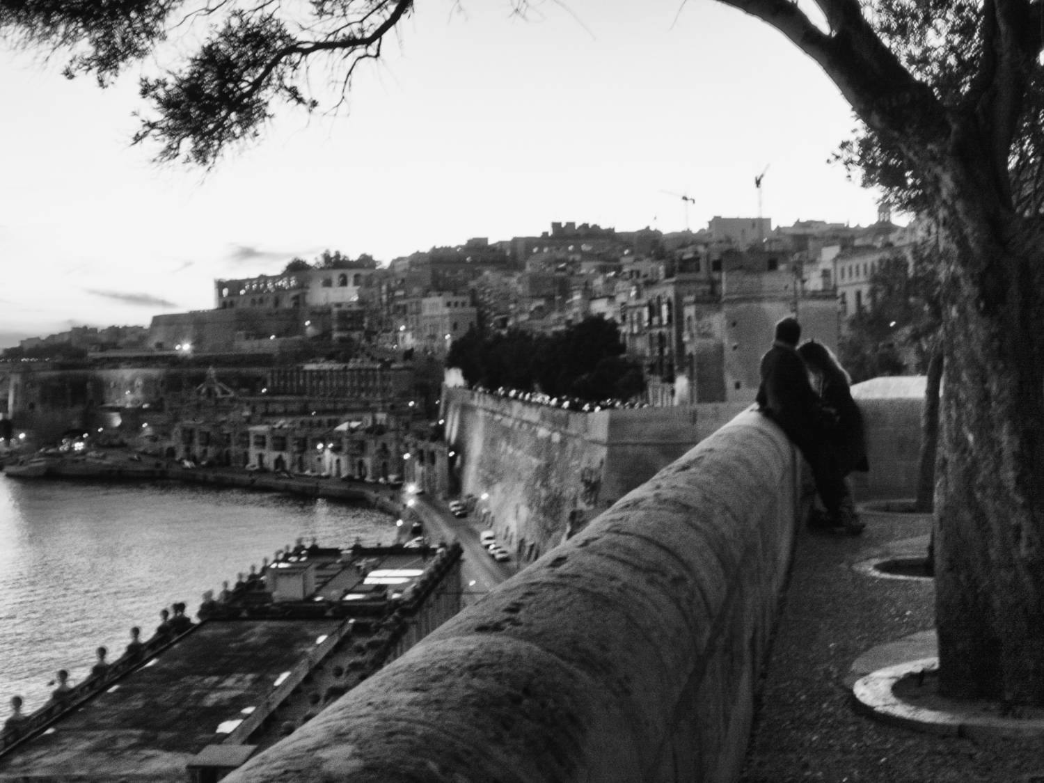 Monochrome, Black and white, Malta, Valetta, Elena Beregatnova