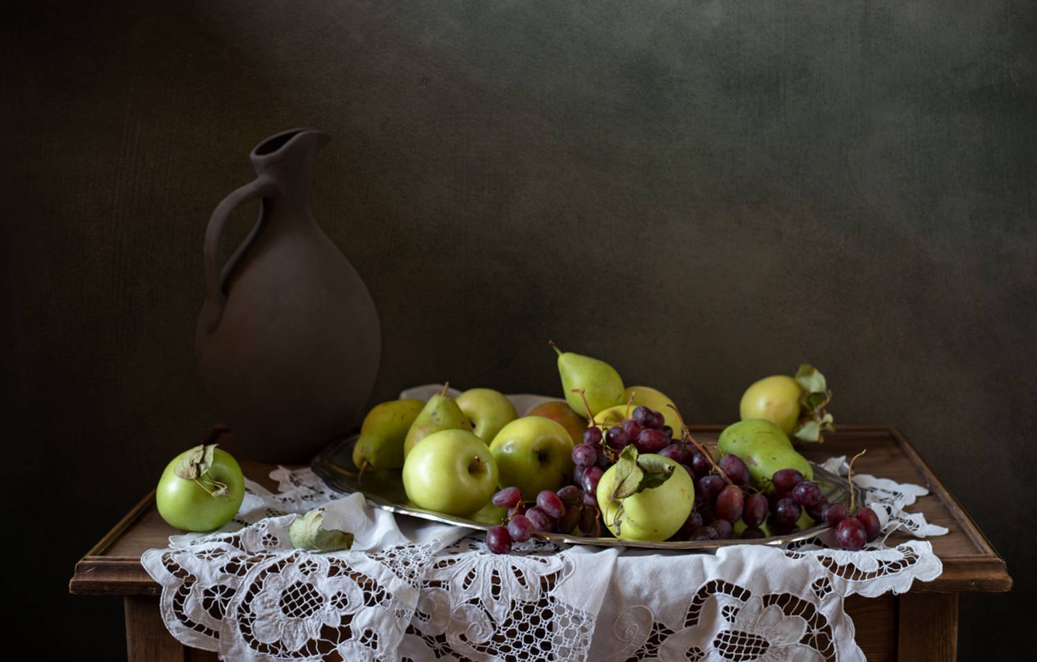 натюрморт, фрукты, Оля