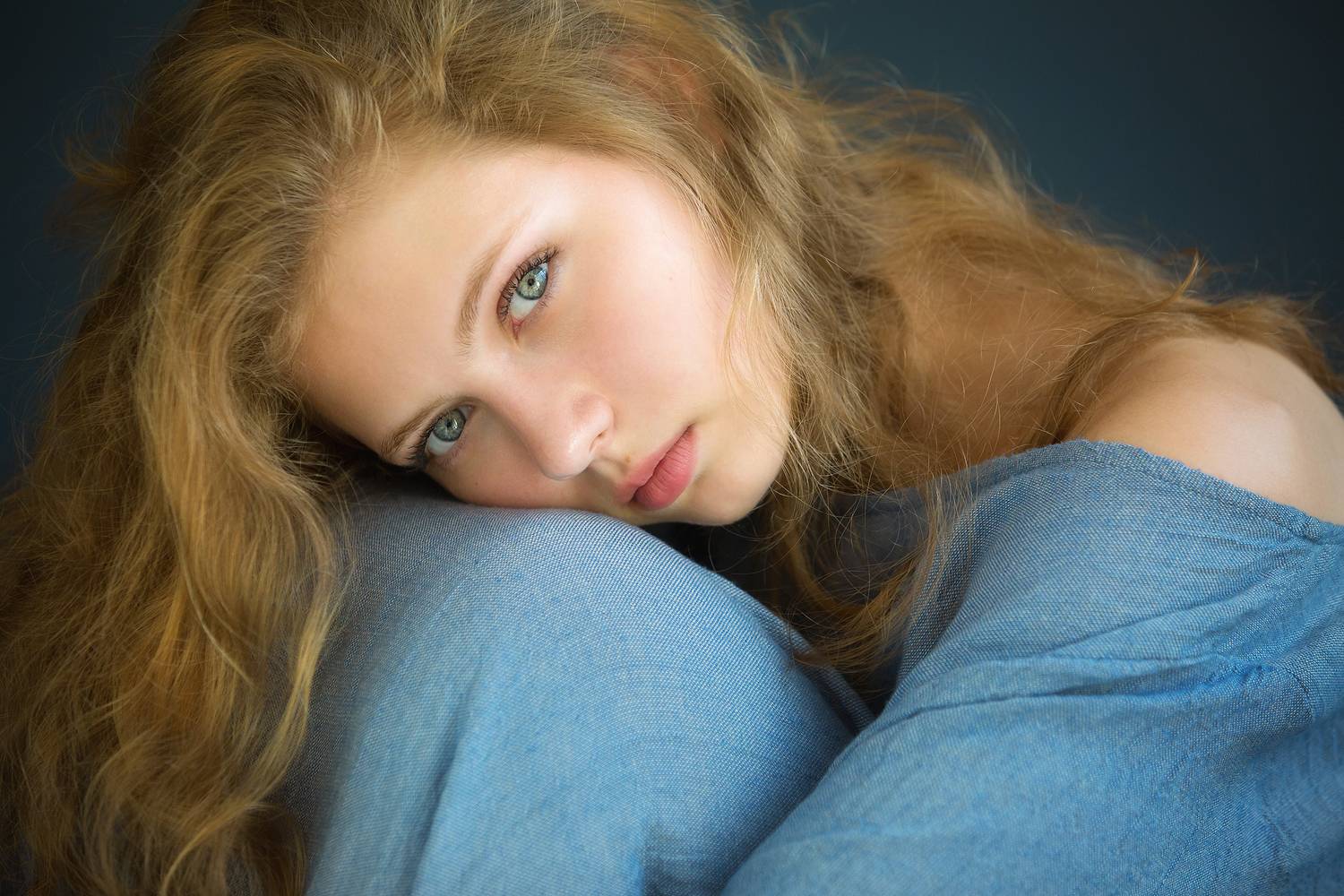 портрет, девушка, Алексей Назаров