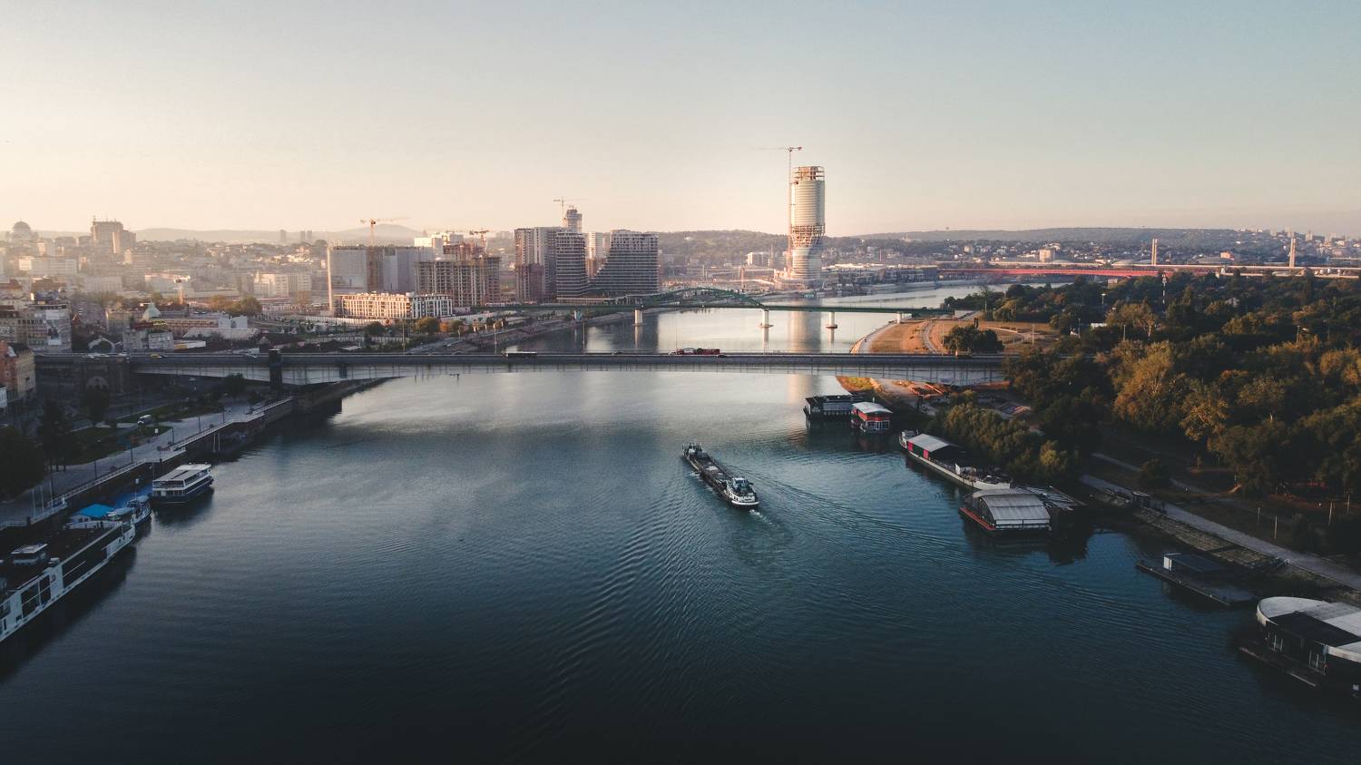 город, рассвет, аэрофото, пейзаж, Рябинин Влад