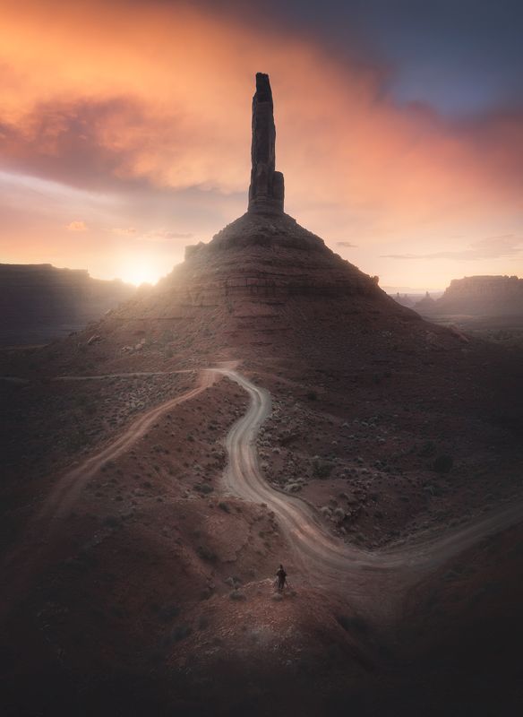 Valley of The Gods, Utah, Sunset, Photographer, Light, Mood Valley Of The Gods фото превью