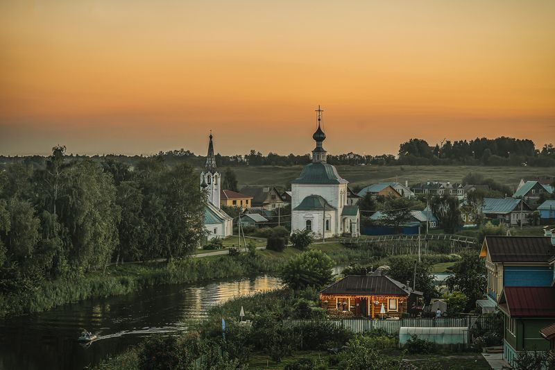 Вечерний Суздаль ... фото превью