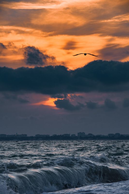 Закат в Евпатории фото превью