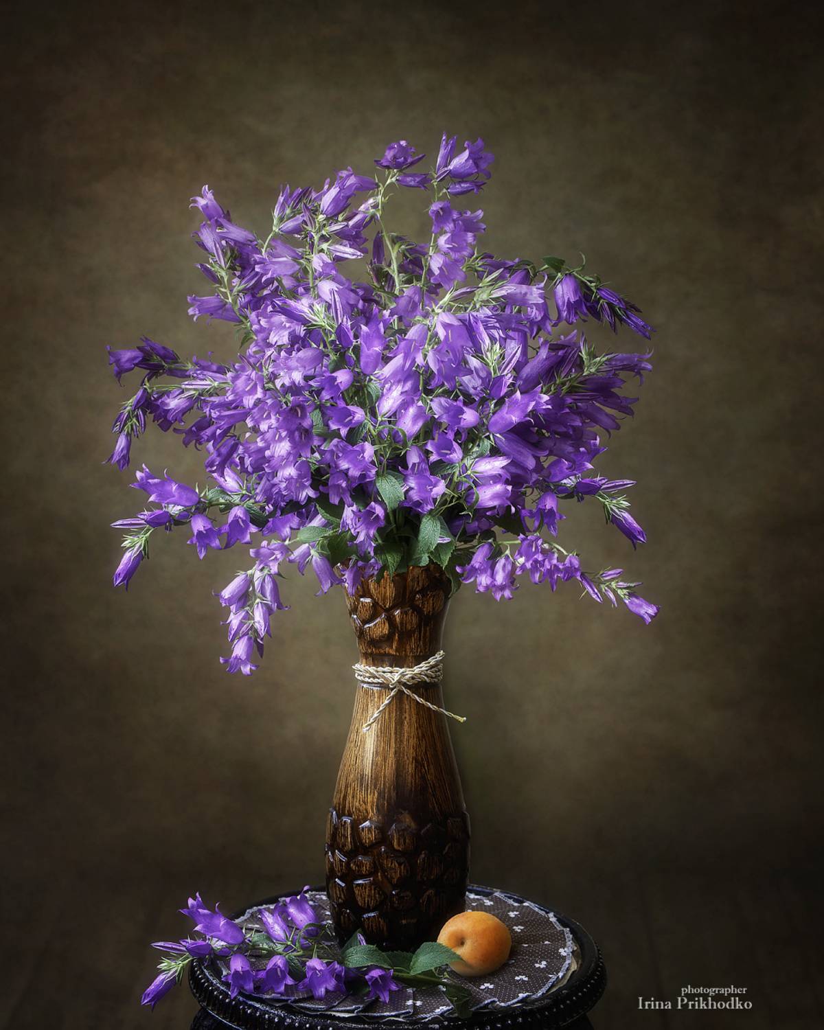 натюрморт, цветы, букеты, колокольчики, Приходько Ирина