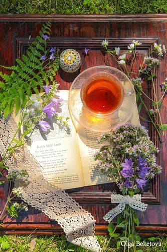 Лето, чай, стихи