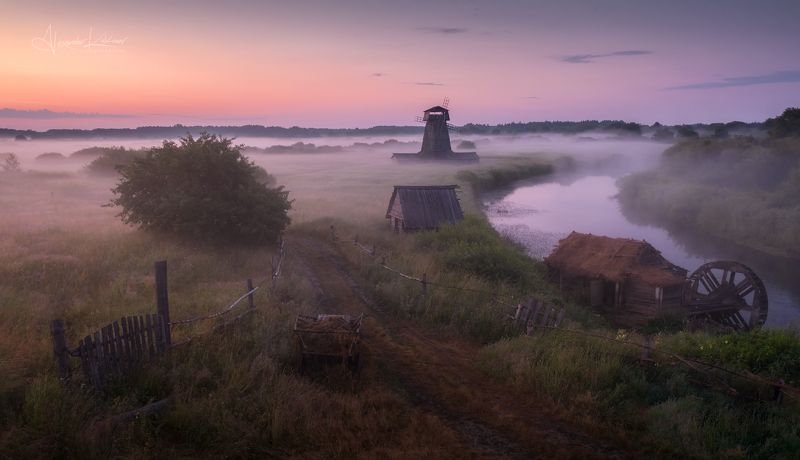 Утро на Псковщине